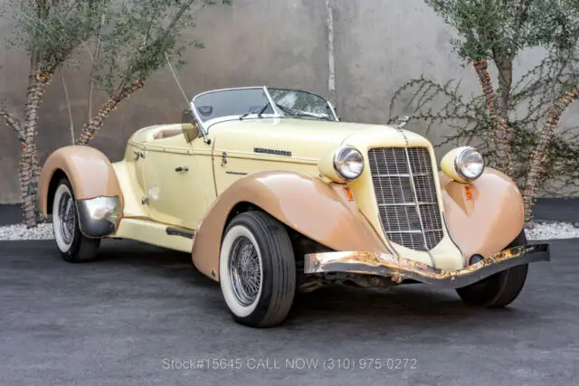 1936 Other Makes Boattail Speedster 852 Replica