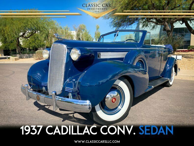 1937 Cadillac Series 60 Convertible Sedan