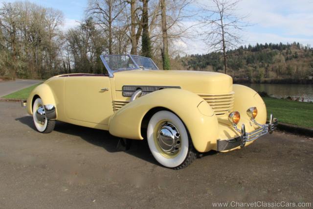 1937 Cord 812 Supercharged Phaeton - 20 Year Restoration. See VIDEO