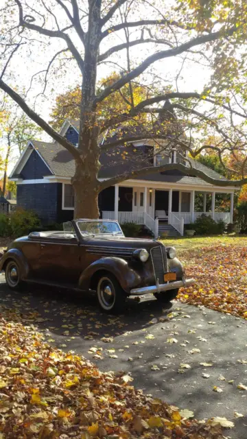 1937 Dodge Convertible rumble seat coupe