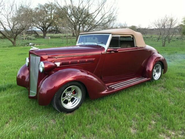 1937 Packard 120 Super rare Packard street rod with rumble seat 350