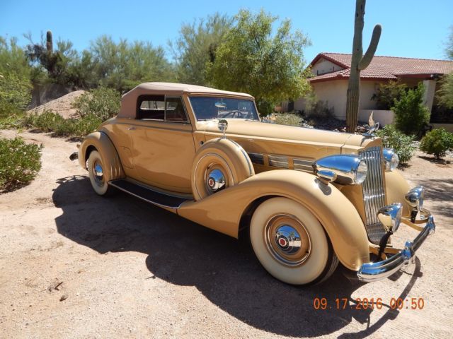 1937 Packard roadster convertible/coupe