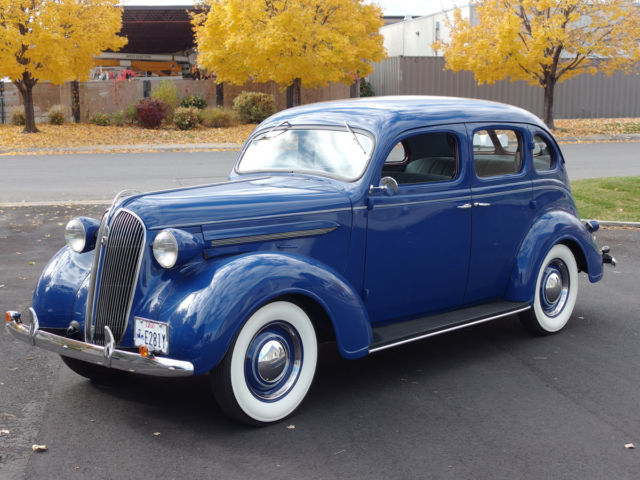 1937 Plymouth Slant Back Sedan for sale: photos, technical ...