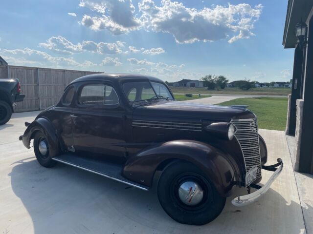 1938 Chevrolet coupe chrome