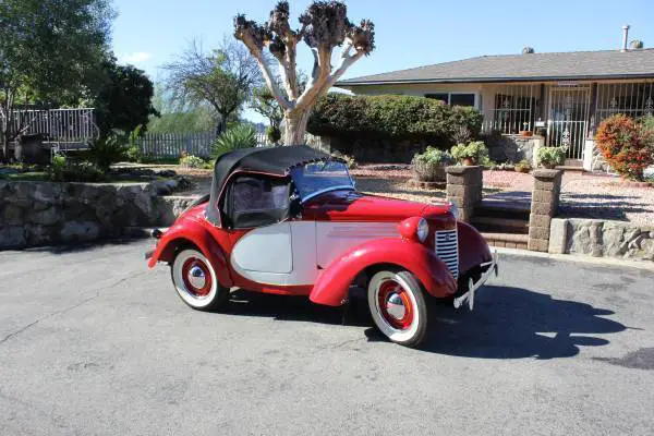 1939 Austin Bantam Roadster 2 door coupe