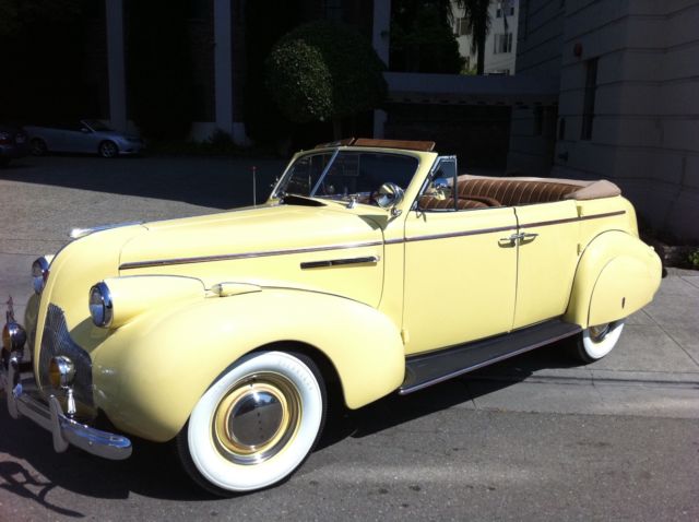 1939 Buick Series #41 convertible Extensive Restoration