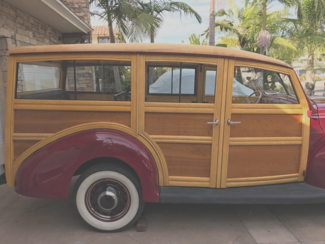 1939 Ford Woodie Woody Wagon Maple Wood