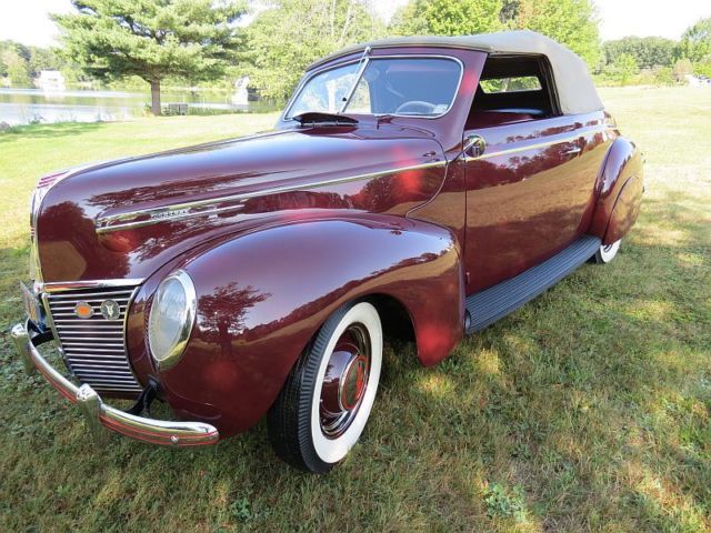 1939 Mercury 99A convertible coupe Convertible