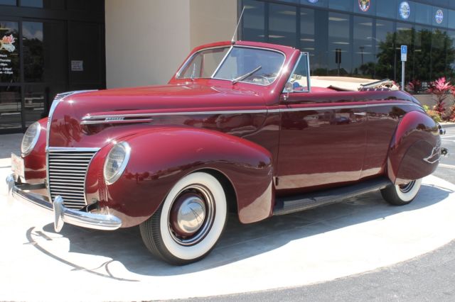 1939 Mercury Eight 99A Series Cabriolet