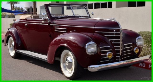 1939 Plymouth 2 door convertible