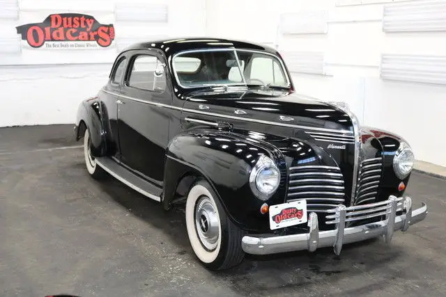 1940 Plymouth 6 Deluxe Business Coupe Runs Drives Body Inter Good 201 flat 6 3spd