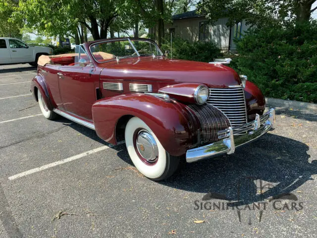 1940 Cadillac Series 62 Convertible Sedan