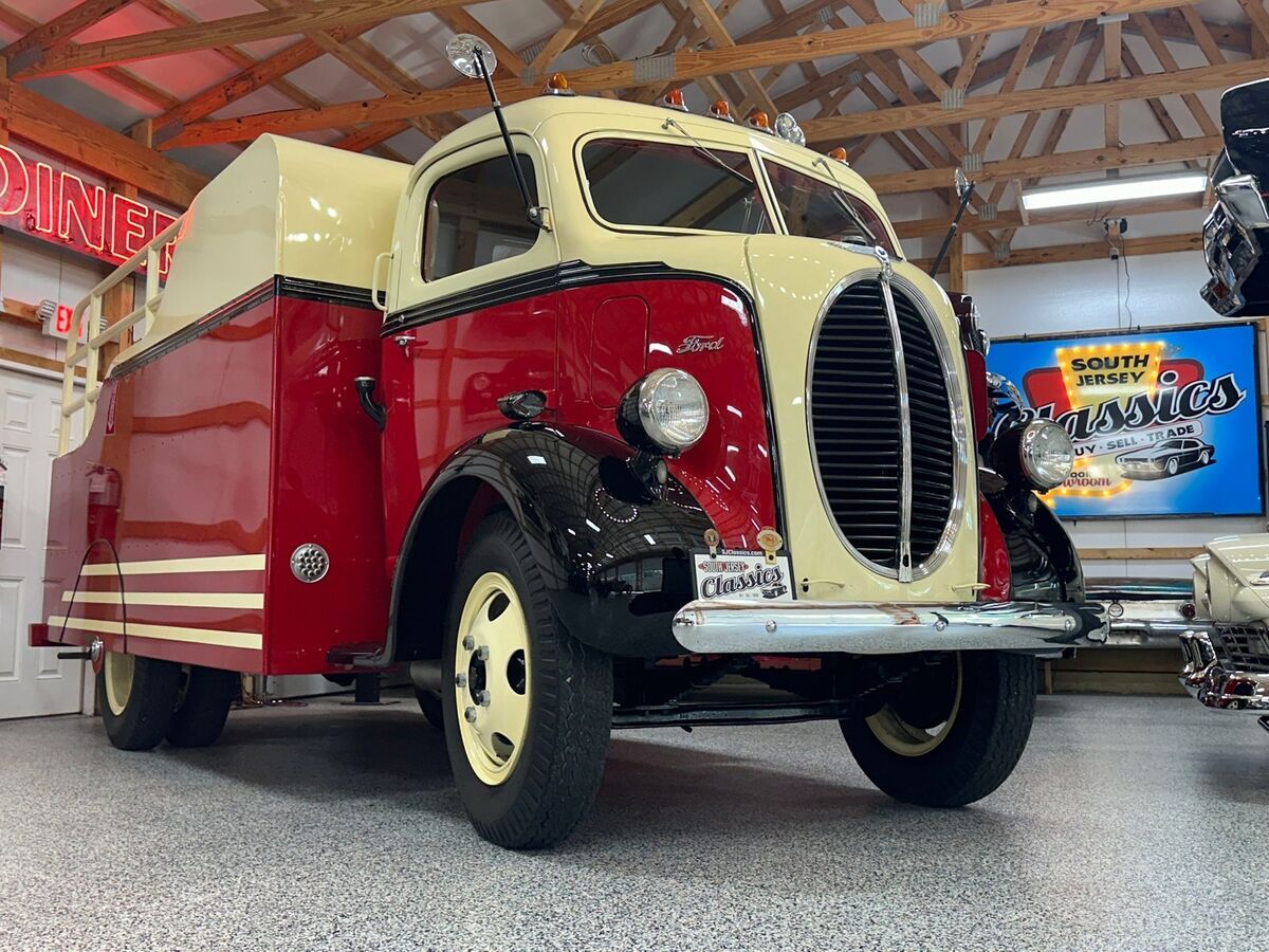 1940 Ford COE Cab Over Art Deco V8 Cargo Bed Hauler Frame Off AACA Winner!