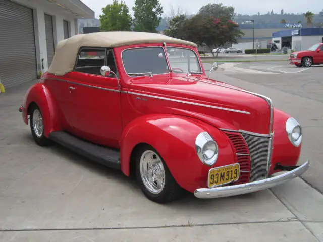 1940 Ford Convertible Complete mechanical Rebuild