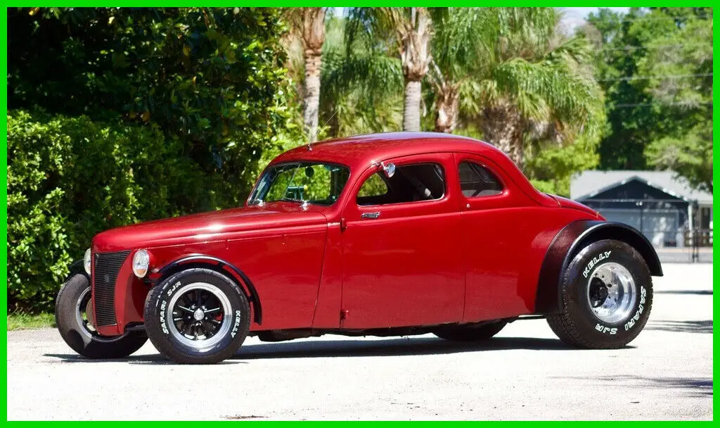 1940 Ford Coupe Deluxe Coupe Deluxe 502 Street-Rod / 6-SPD / ALL STEEL