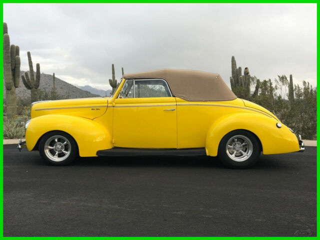 1940 Ford Deluxe All Steel Convertible Rebuilt Engine & Transmission