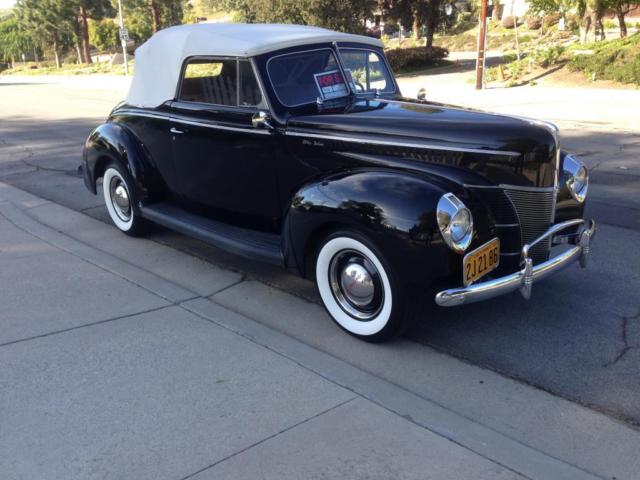 1940 Ford deluxe convertible deluxe