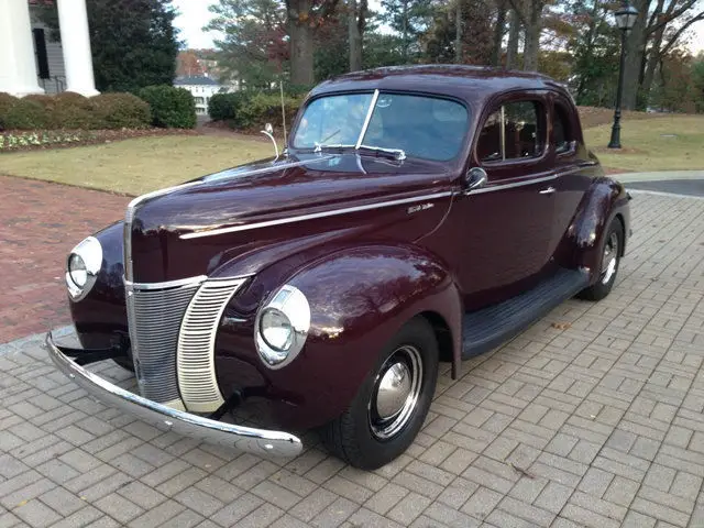 1940 Ford Coupe Deluxe Small Block Resto Mod Pro Touring Custom Street Ro