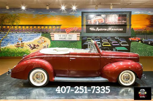 1940 Ford Deluxe Convertible