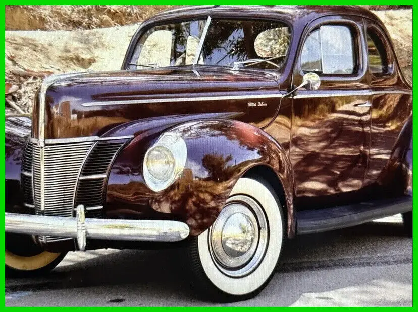 1940 Ford Deluxe Registered Historical Vehicle