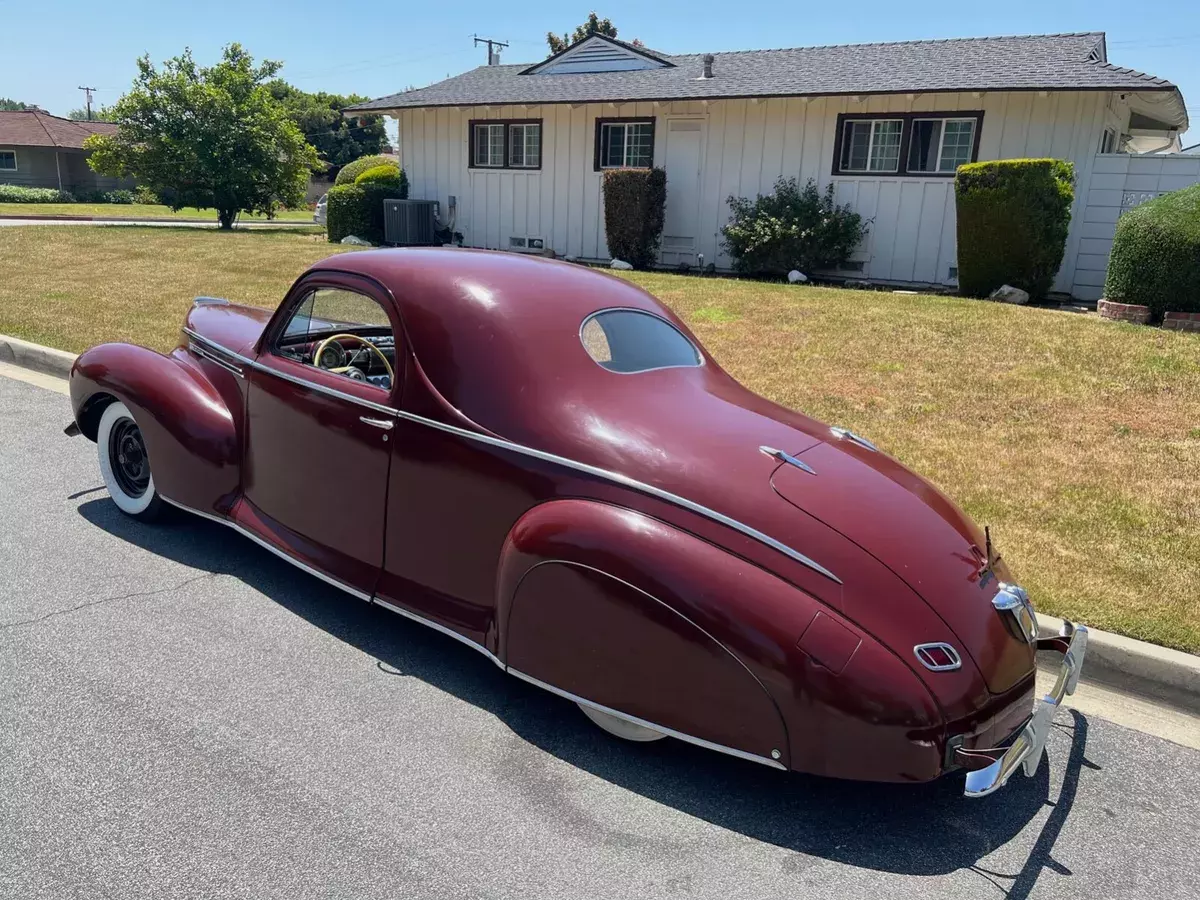 1940 Lincoln 3 Window Coupe, Chopped, Bagged