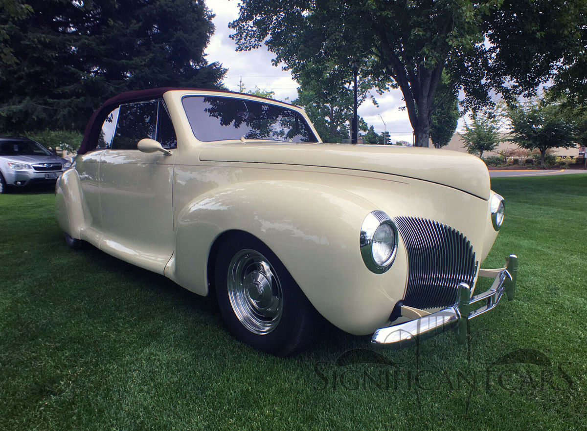 1940 Lincoln Zephyr Custom Convertible