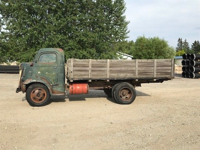 1941 1942 1946 1947 Ford Coe Cabover Dump Truck Flathead V8 Ratrod No Reserve For Sale