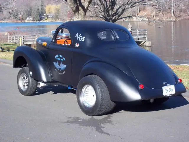 Willys Gasser Coupe Hot Street Rat Rod Blown Hemi Americar For Sale