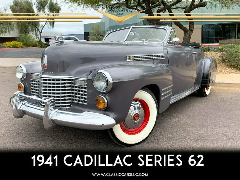 1941 Cadillac Series 62 Deluxe Convertible Coupe