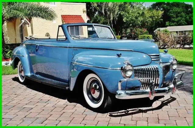 1941 DeSoto Custom Series S8C Spectacular Convertible