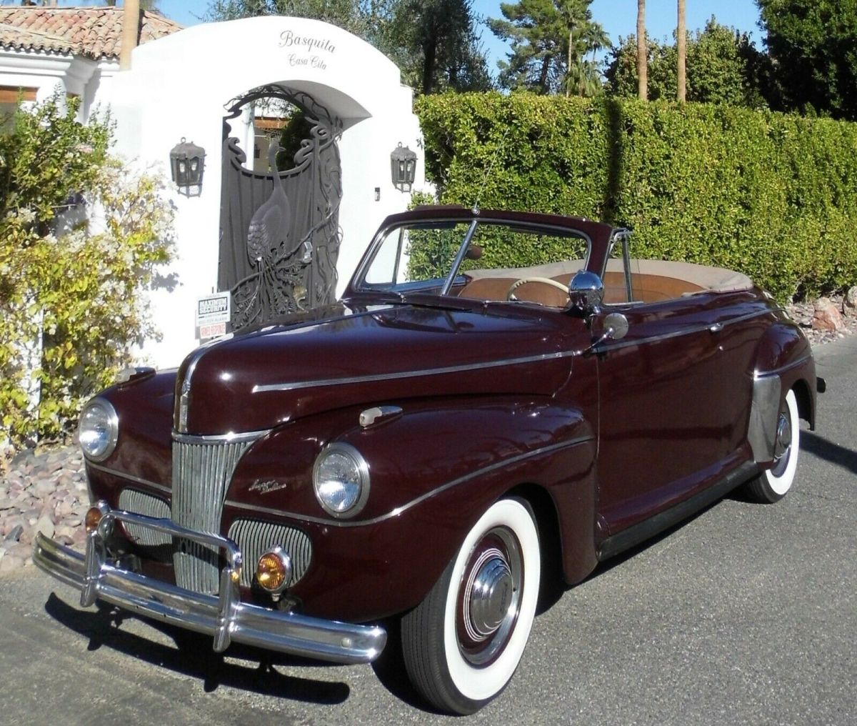 1941 Ford Super Deluxe Convertible Deluxe