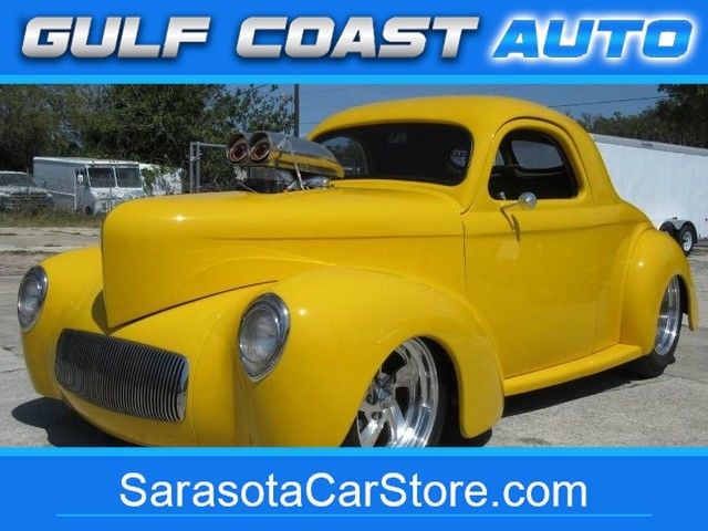 1941 Willys COUPE BIG BLOCK BLOWER CUSTOM 602 HP AC FRAME OFF