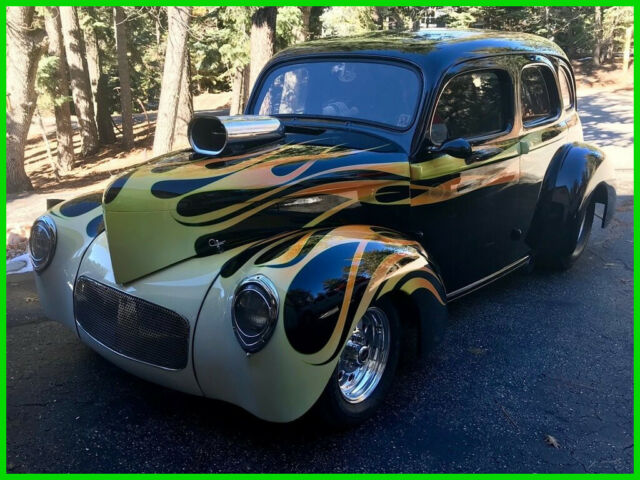 1941 Willys Hotrod Sedan Wink Paint Job, Upgraded Stereo and More!