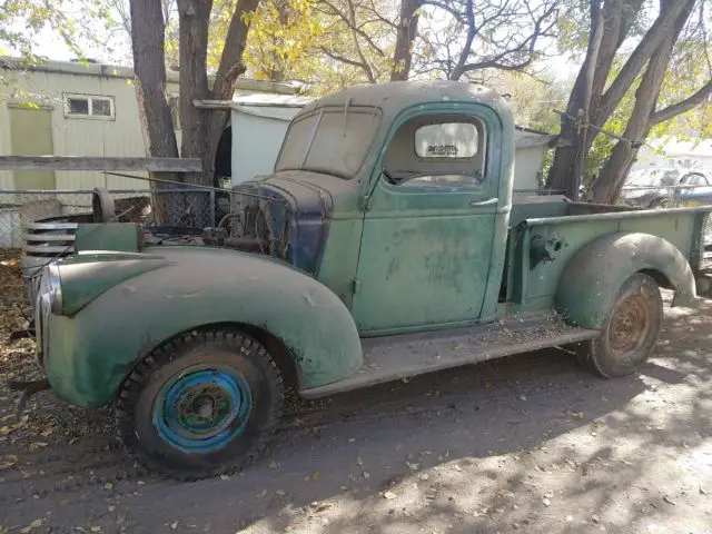 1946 Chevrolet Other Pickups barn find still has CA black plate on little to no