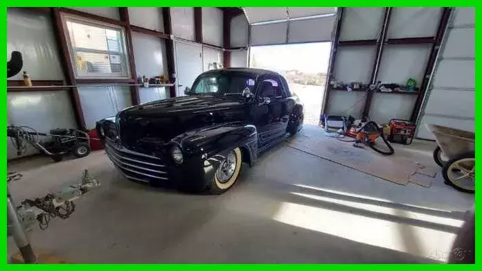 1946 Ford 3 Window Custom 2D Coupe