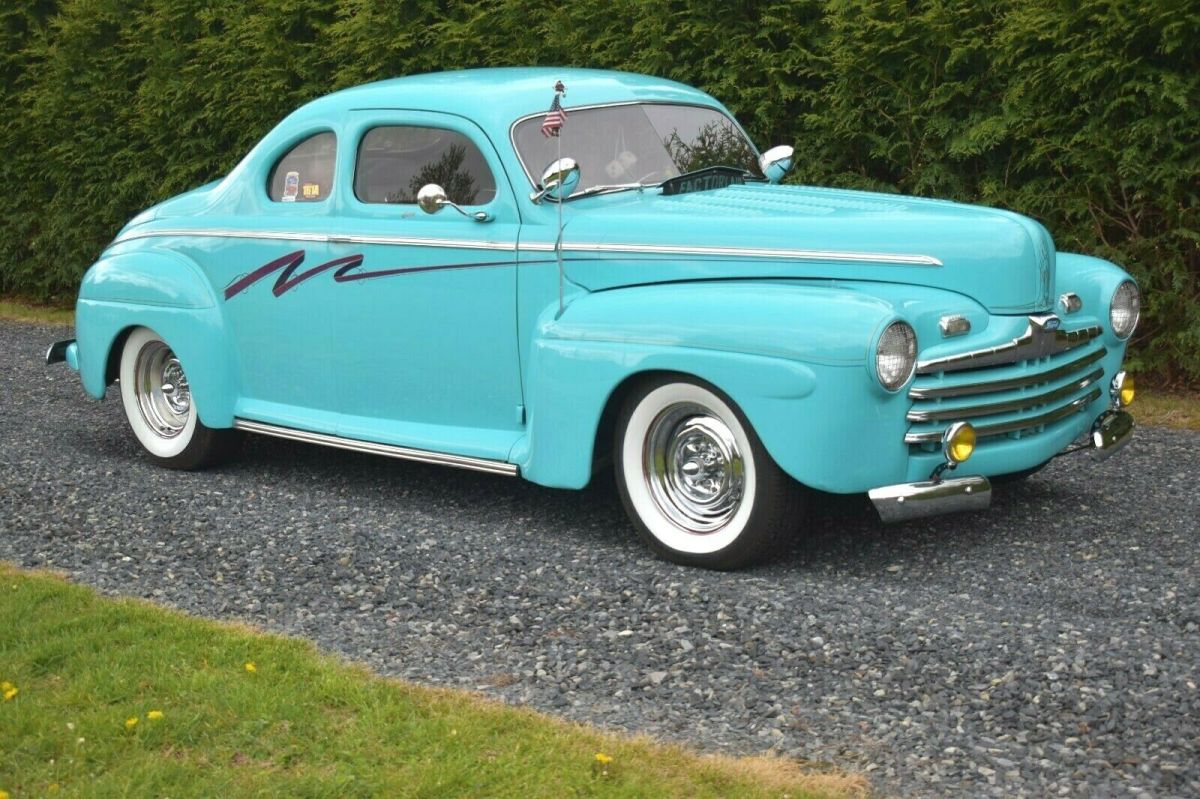 1946 Ford Business Coupe 1950's Custom Hot Rod Chopped