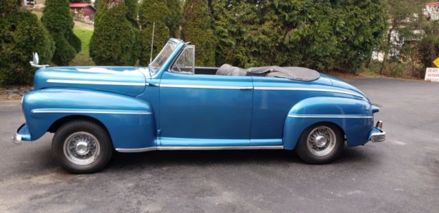 1946 Ford convertible chrome