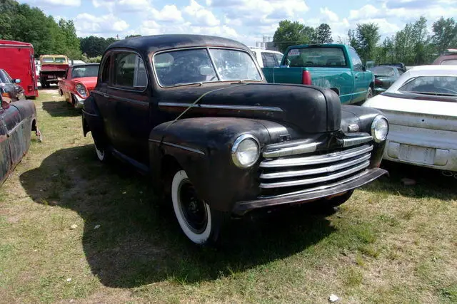 1946 Ford Deluxe restoration started