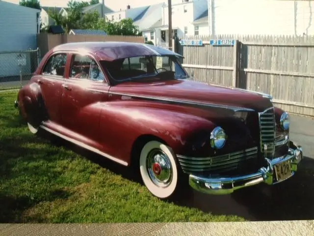 1946 Packard Super Clipper Maroon