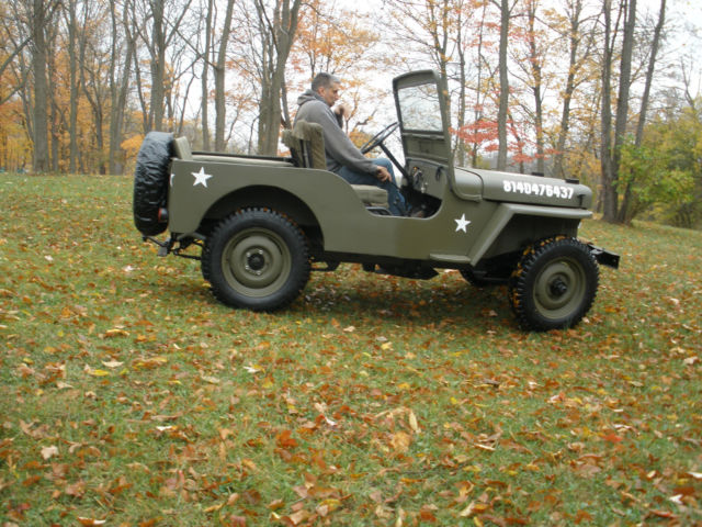 1946 Willys CJ2A MILITARY STYLE