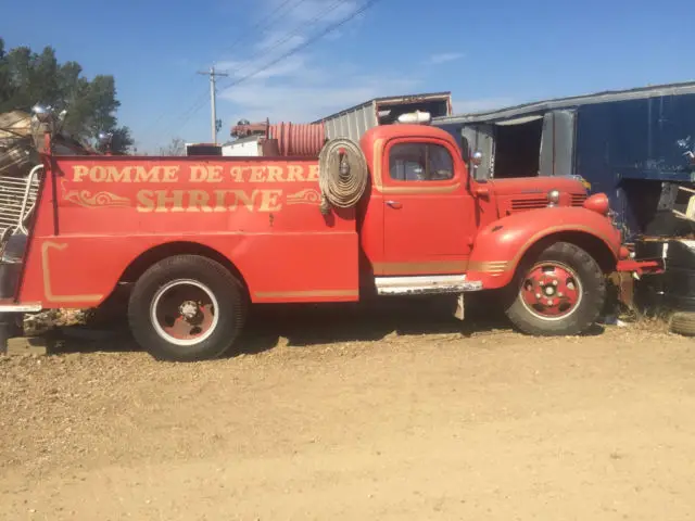 1947 Dodge Pumper firetruck