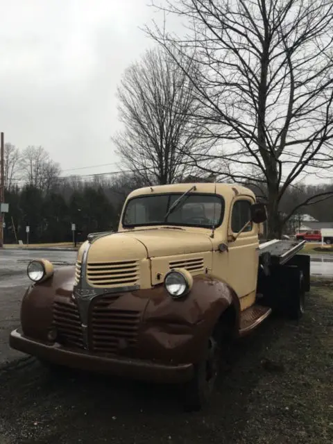 1947 Dodge Truck Flat Bed 1 Ton Dual Wheel Rat Rod Complete Parts Or