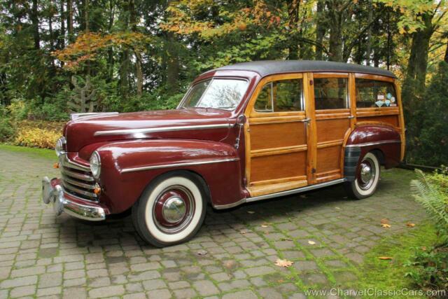 1947 Ford Super Deluxe V8 Woodie Wagon. Amazing Original! VIDEO