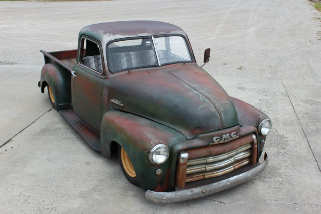 1947 GMC PICKUP, CHEVROLET, 3100, RAT ROD, NOT BAGGED, PATINA, 5 WINDOW ...