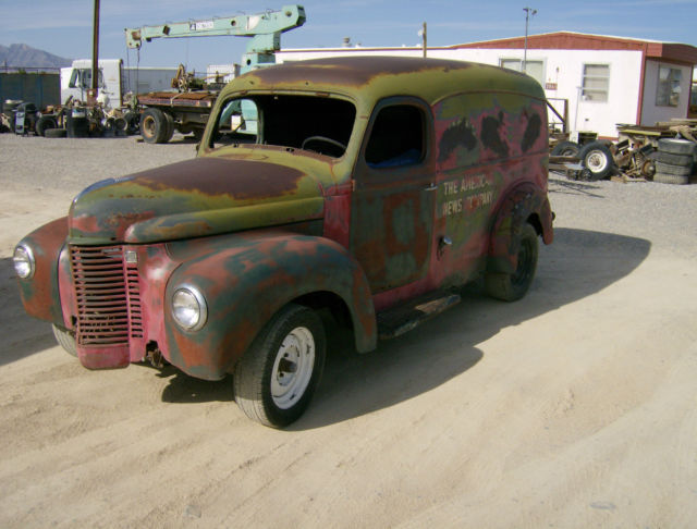 1947 International Harvester panel truck