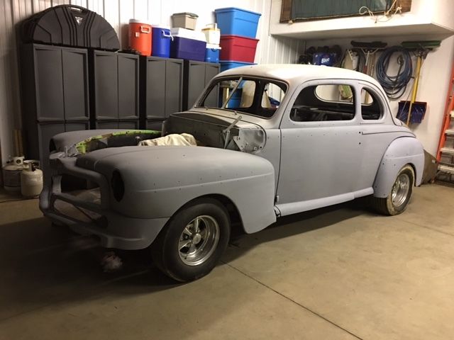 1947 Mercury barn find 5 window coup