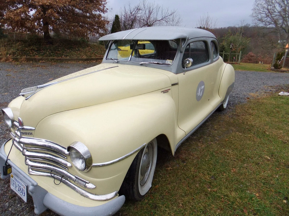 1947 Plymouth 2 Dr Coupe Frame off build, auto air 380cc radio CD DAILY DRIVER 1947 Plymouth Coupe