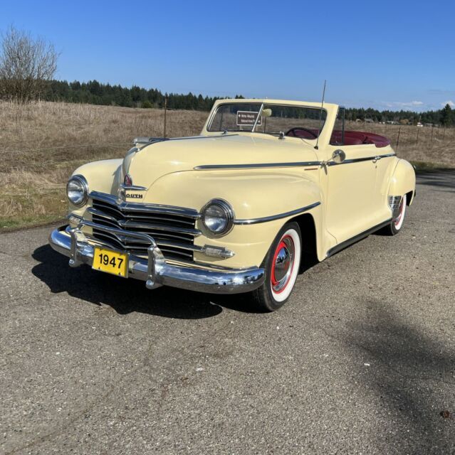 1947 Plymouth P15 Special Deluxe Convertible