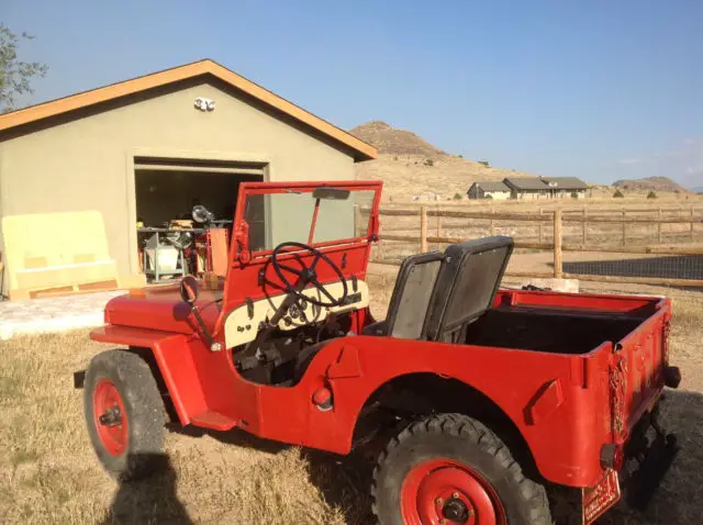 1947 Willys CJ2A Jeep