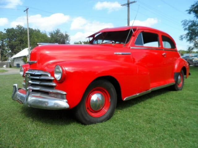 1948 Chevrolet 2 Door Sedan Tan